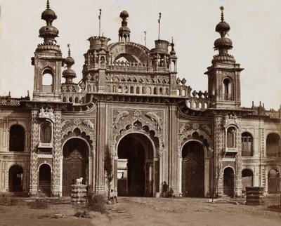 Puerta del palacio, c.1858 de English Photographer